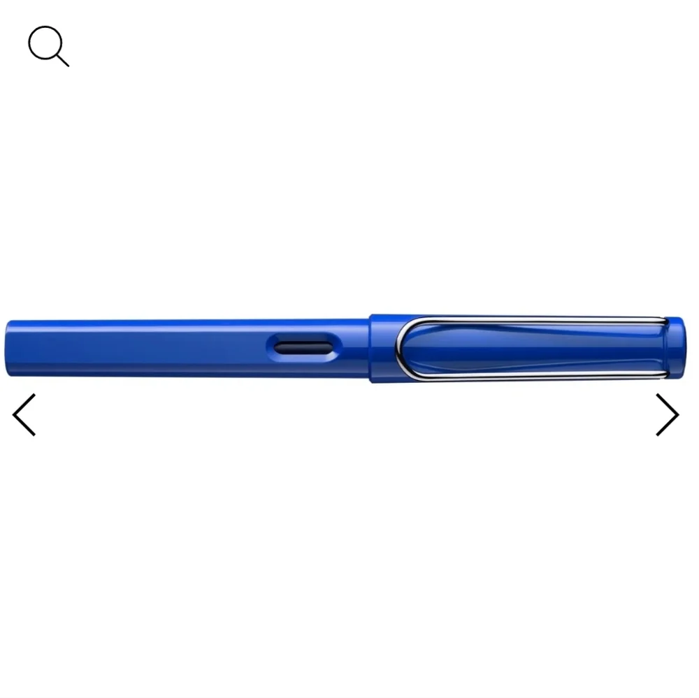 ❤️BUY 10 GET 5 FREE LAMY safari Fountain Pen vista, Color blue